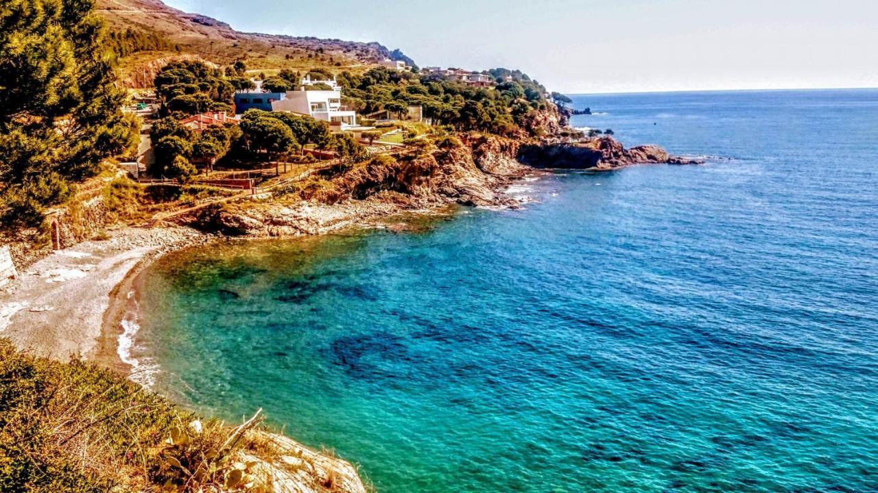 Caseta De Pescadors A Les Cales De Colera, 2ª Linea De Mar 外观 照片